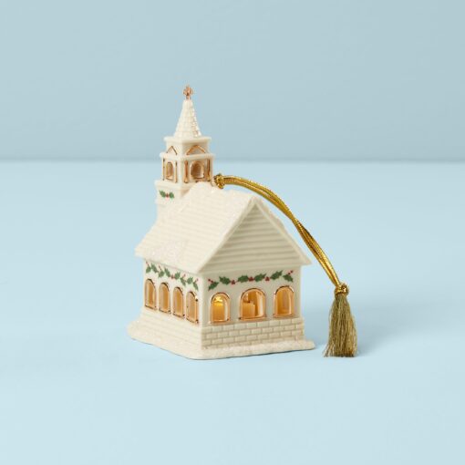 Christmas Village Church™ Lighted Ornament - Image 2