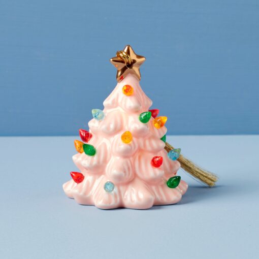 Treasured Traditions Pink Lit Tree Ornament