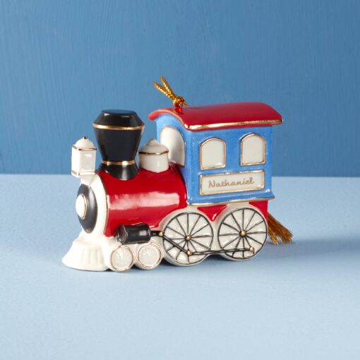 Personalized Train Ornament