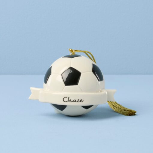 Personalized Soccer Ball Ornament